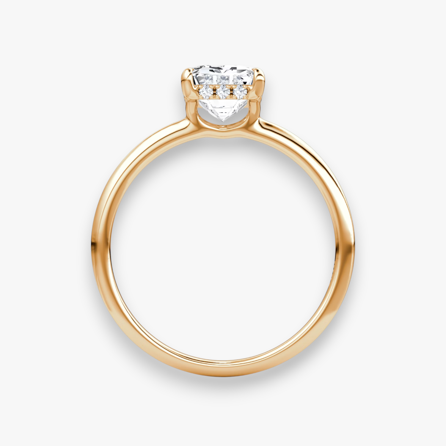 VALOR (Emerald Rosegold ohne Pave LABGROWN)