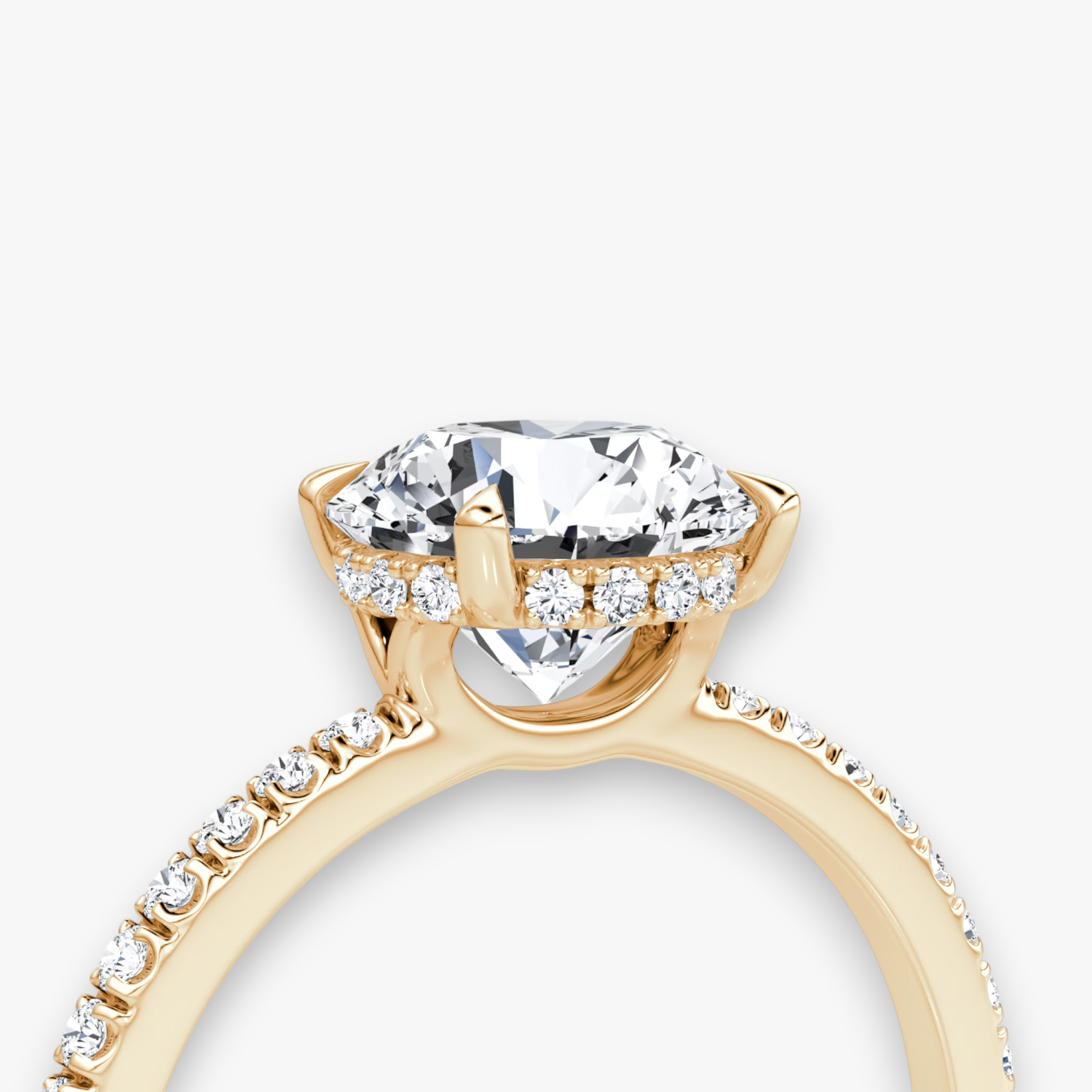 VALOR (Rund Rosegold mit Pave LABGROWN)