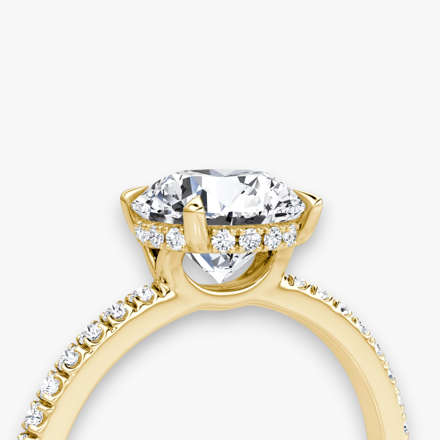 VALOR (Rund Gelbgold mit Pave LABGROWN)