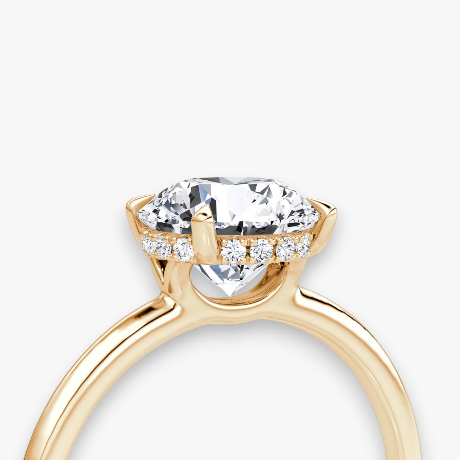 VALOR (Rund Rosegold ohne Pave LABGROWN)