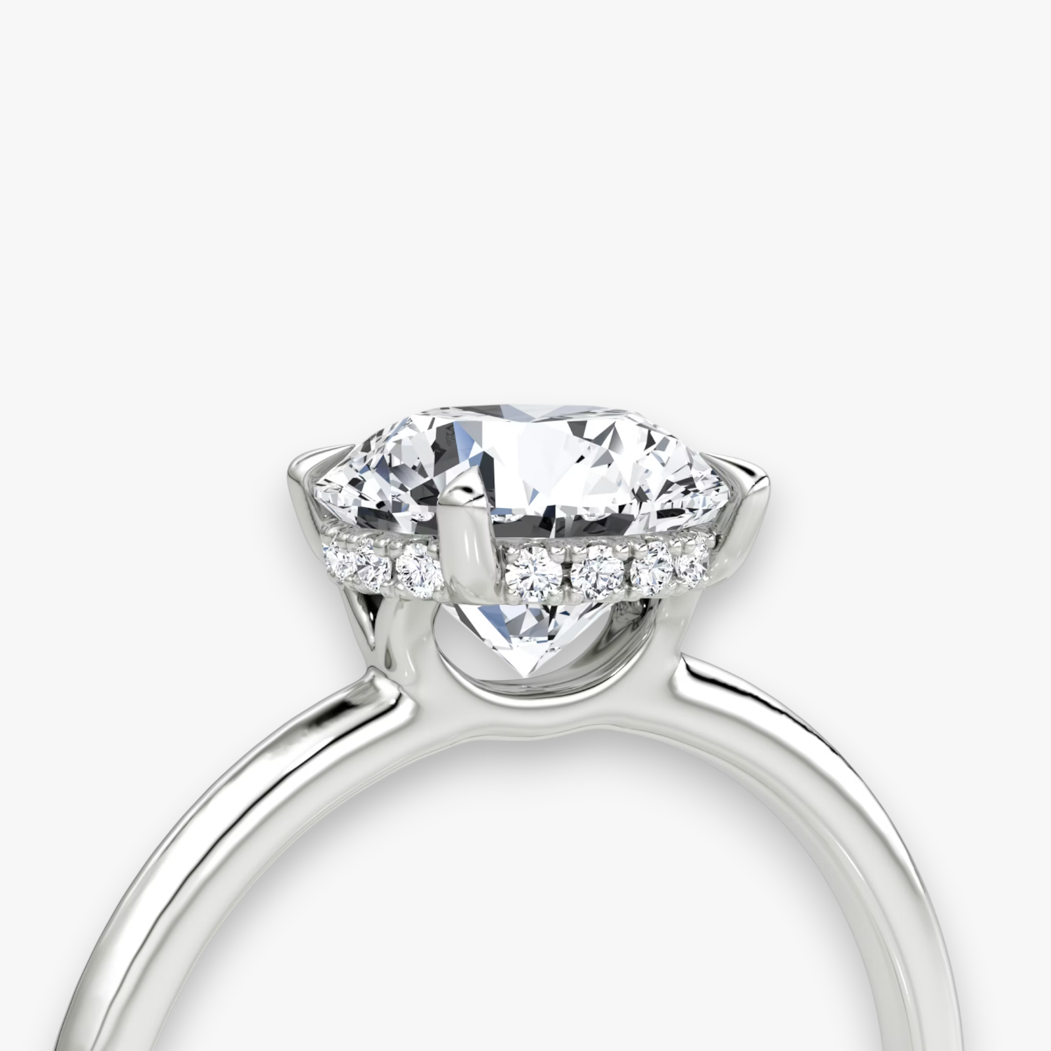 VALOR (Rund Platin ohne Pave LABGROWN)