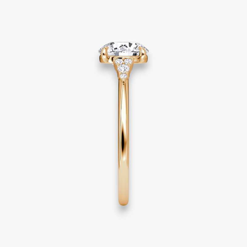 FLEUR (Rund Rosegold LABGROWN)