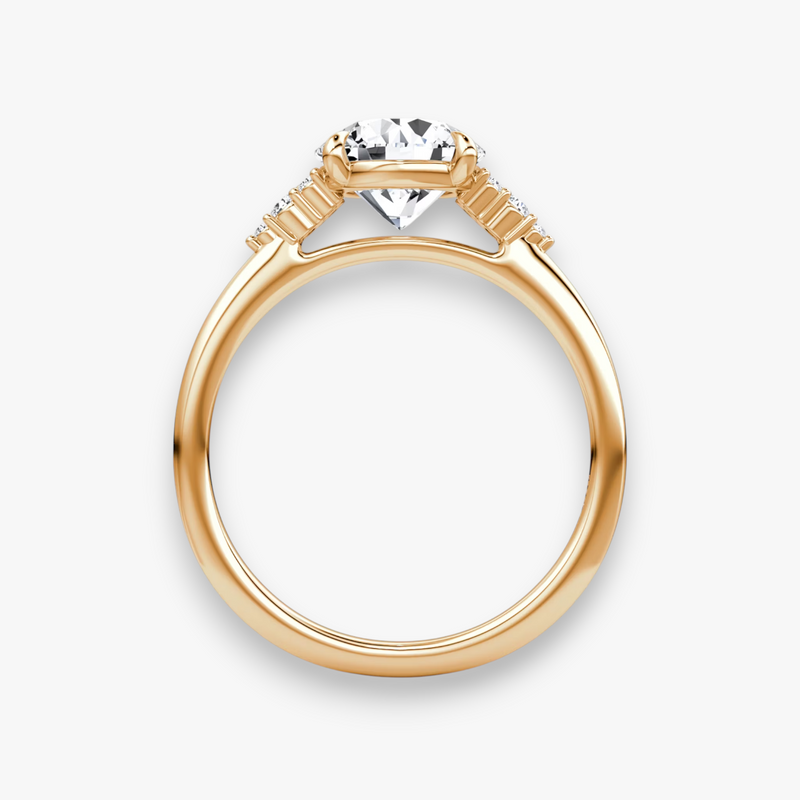FLEUR (Rund Rosegold LABGROWN)