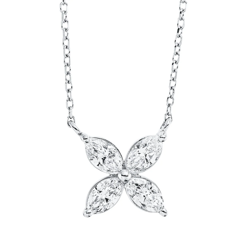 Modern Woman Collier Weissgold - 4M933