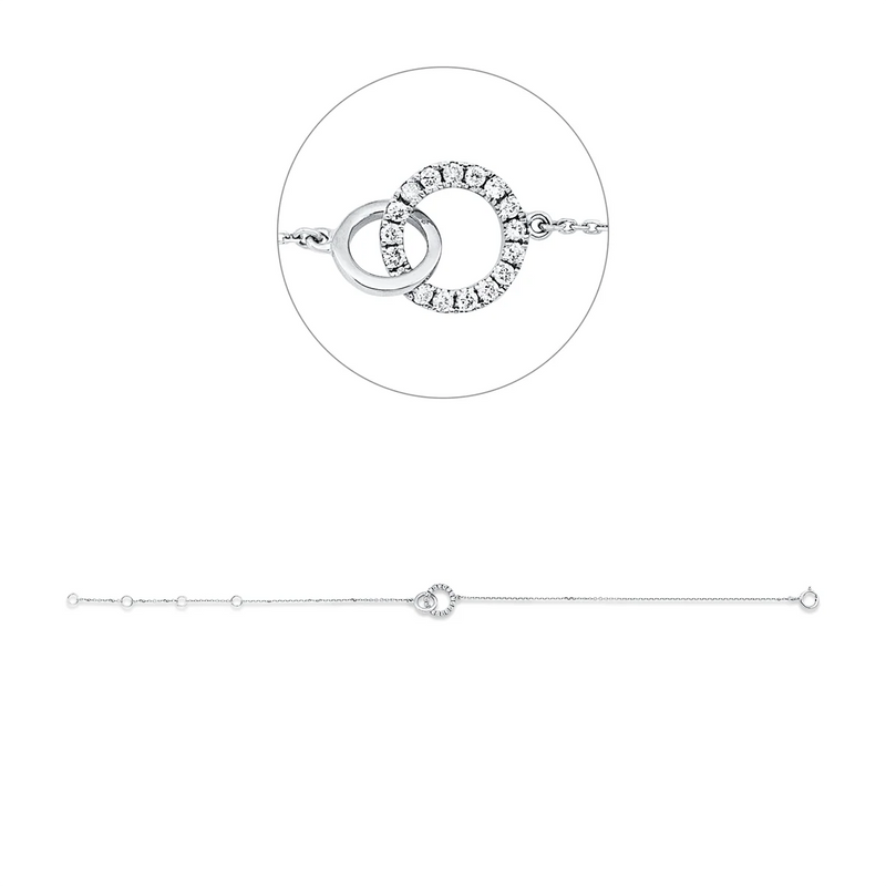 Modern Woman Armband Weissgold- 5G136
